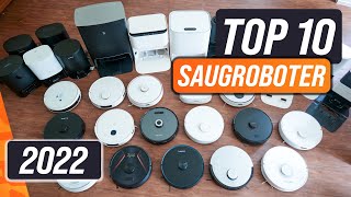 STAUBSAUGER ROBOTER TEST 2022  TOP 10 Saugroboter mit Wischfunktion ► 94 Saugroboter getestet [upl. by Leavelle]