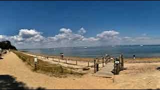 Sandy Beaches of the Isle of Wight England UK [upl. by Llimaj]