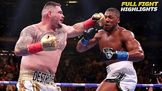 Anthony Joshua vs Andy Ruiz FULL FIGHT HIGHLIGHTS  BOXING FIGHT HD [upl. by Ayikin]