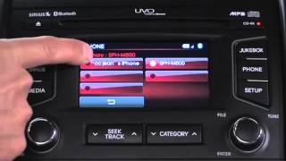 KIA Uvo System Phone Mode Overview [upl. by Hedy]