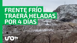 Frente frío en México se esperan 4 días de heladas en varias regiones [upl. by Scoville]