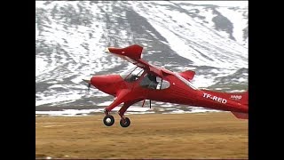 The Red PZL Wilga Draco in 2009 Draco [upl. by Paapanen]