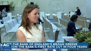 Bank of England’s Megan Greene interest rates will end up quota bit higher” than before the pandemic [upl. by Eniamurt371]