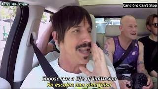 Red Hot Chili Peppers Carpool Karaoke「Sub Español」P 1  By Carolina Amao [upl. by Cigam]