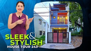 Tall Dark Handsome Brand New Modern House in Pilar Village Las Pinas [upl. by Froemming]