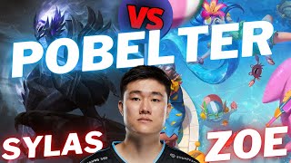 POBELTER  SYLAS VS ZOE  MID GAMEPLAY  Patch 1419  Season 14  LeagueofLegends [upl. by Aihsemot]