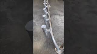 Custom anodized 6 rod holder rocket launcher for hardtop mounting [upl. by Eisej]