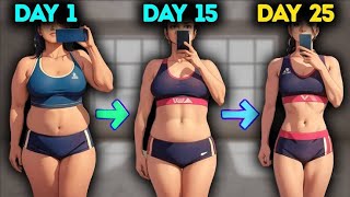 full body fat burning workout in 7 days  6 exercise weight loss exercise [upl. by Ahseiyn647]