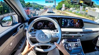 The New 2023 Hyundai Palisade FACELIFT Calligraphy POV Test Drive [upl. by Mommy205]