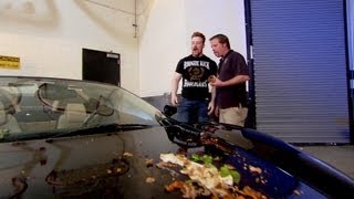 Sheamus takes Alberto Del Rios luxury car for a spin Raw August 6 2012 [upl. by Eirol305]