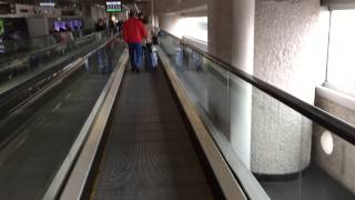 Mexico City airport Aug 2015 inside walkaround [upl. by Arutak22]