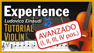 Experience Avanzado  Ludovico Einaudi  Violín Play Along 🎻 [upl. by Natsirhc200]