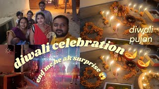 Diwali Celebration 2024🪔🪔Lakshmi Puja at Home🙏🎇Sparkling Diwali Moments diwali faimlyvlog viral [upl. by Nytnerb62]