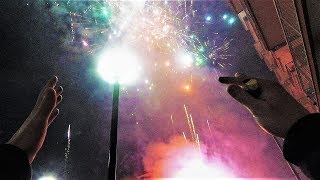 Capodanno 2018 Napoli  Fuorigrotta [upl. by Eldrida]