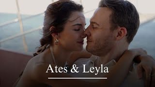 Ates amp Leyla  Their love story  All of me  ya cok seversen [upl. by Yentruok]