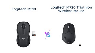 🖱️ Logitech M510 vs M720 Wireless Mouse Comparison 🤔 [upl. by Dougy545]