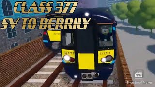 Driving Connect Class 377 from Stepford Victoria to Berrily [upl. by Kisung]