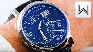 A Lange amp Sohne Grande Lange 1 Luminous 115029 Luxury Watch Review [upl. by Barcroft]