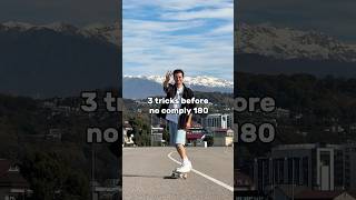 Трюки которые помогут с no comply 180 лонгборд longboarding [upl. by Aisiram]