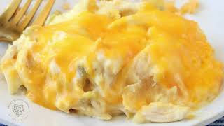 Sour Cream Chicken Enchilada Casserole [upl. by Fianna]