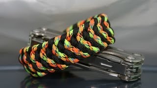 Как сделать браслет quotНебесное пероquot из паракорда \ DIY paracord bracelet quotHeavenly featherquot [upl. by Browne47]