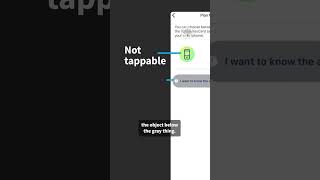 Bad UI design example What is tappable in this UI design uxdesign uidesign mobiledesign ixdf [upl. by Chauncey]