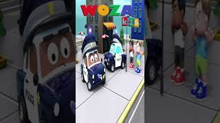 Police Cars come  Kids Songs amp Rhymes [upl. by Annerb]