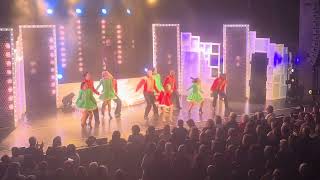 Frosty the snowman White Christmas  Janette amp Aljaz show  Southend Essex UK 1 December 2023 [upl. by Aihseyk]