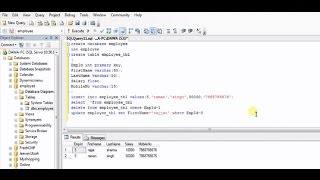 How to create TableInsertUpdateDelete in SQL Server very easy steps [upl. by Cott592]