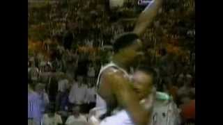 1996 NBA finals intro Supersonics vs Bulls  NBA on NBC [upl. by Lalitta]