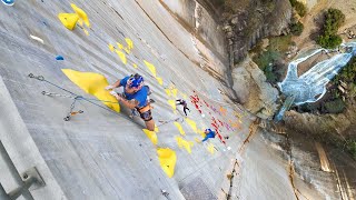 Worlds Best Climbers Race Up GIANT Dam [upl. by Naus]