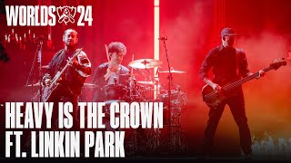 Linkin Park  Heavy Is The Crown  Worlds 2024 Finals Opening Ceremony Presented by Mastercard [upl. by Adnak]