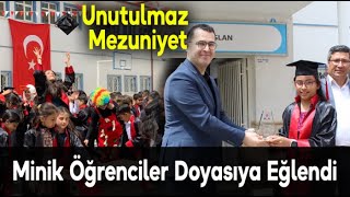 Unutulmaz Mezuniyette Minik Öğrenciler Doyasıya Eğlendi [upl. by Nyer390]