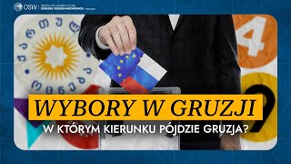 Wybory w Gruzji Rosja czy Unia Europejska  w jakim kierunku pójdzie Gruzja [upl. by Robma]