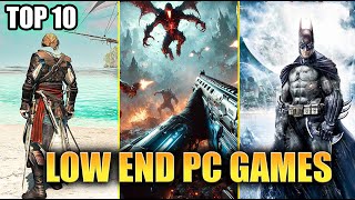 10 Surprising LOW END PC Games You Need Now [upl. by Schargel]