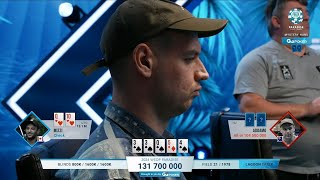 Addamo POLARIZES on the River  WSOP Super Main Event  Paradise 2024 [upl. by Iem]