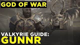 God of War Gunnr the Valkyrie Boss Fight Guide [upl. by Osswald]