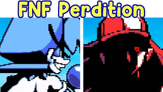 Friday Night Funkin VS Pokepasta PERDITION amp Secret Song Red Strangled Carmine 8F FNF Mod [upl. by Benedikt302]