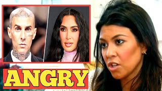 Kourtney MADLY ANGRY with Husband Travis Barker For Visiting Kim Kardashian [upl. by Mcfadden786]