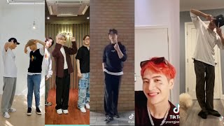 All members GOT7 dance challenge quot Vibin quot With Youngjae Tik Tok complication [upl. by Aseral]