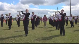 South Carolina high school marching bands battle for title [upl. by Ettelra]