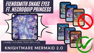 Fiendsmith Snake Eyes  Full Combo through 2 Hand Traps ft Necroquip Princess amp M7  POST INFO TCG [upl. by Campagna]