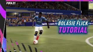 FIFA 21 Bolasie Flick Tutorial  Simple amp Effective Skill Tutorial [upl. by Nimzaj]