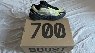 Yeezy 700 MNVN Resin Unboxing [upl. by Marcie124]