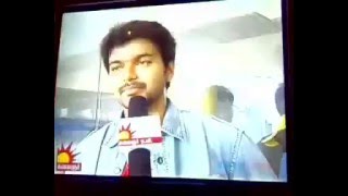 Actor Vijay Speaks about Thala MS Dhoni [upl. by Enwad]