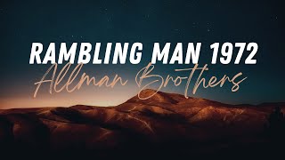 Ramblin Man 1972  Allman Brothers [upl. by Horatio523]