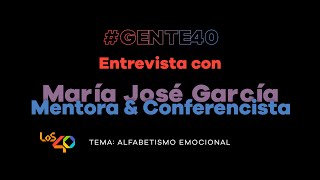 Entrevistas con GENTE 40 María José García [upl. by Acirdna]