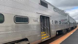 Archive Metra 422 With Horn Show At Ingleside IL April 2021 [upl. by Campney640]