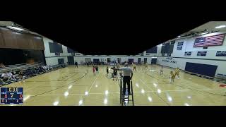 Hilldale Academy vs Reading High School Girls Varsity Volleyball [upl. by Keemahs]