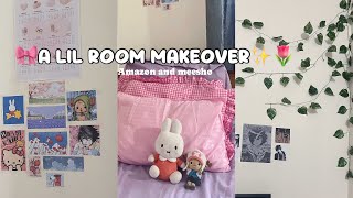 Affordable Indian room makeover under Rs 1500 🌷✨ [upl. by Merceer]